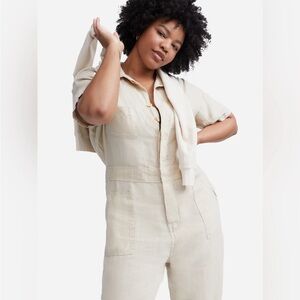 MATE the label Linen jumpsuit Medium.
